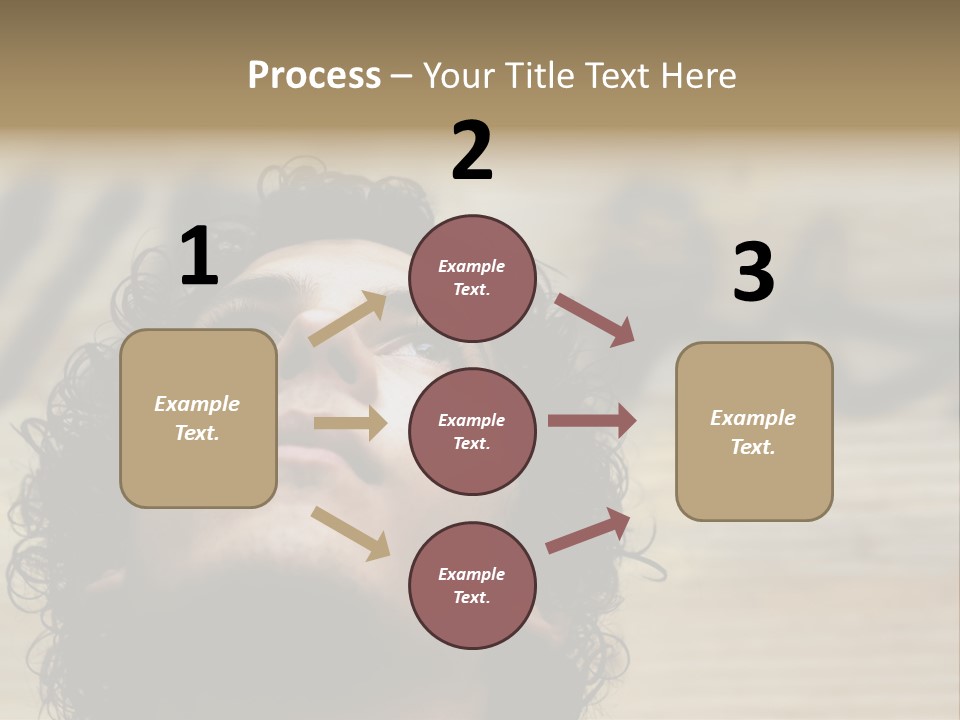 Person Serious Facial PowerPoint Template