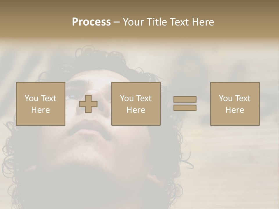 Person Serious Facial PowerPoint Template