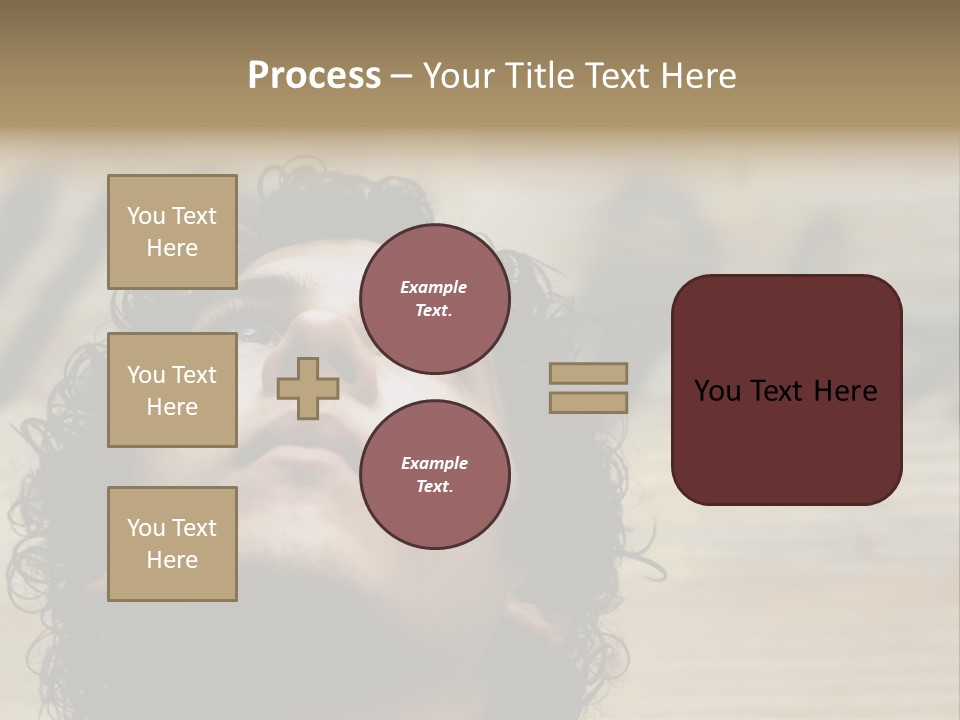 Person Serious Facial PowerPoint Template