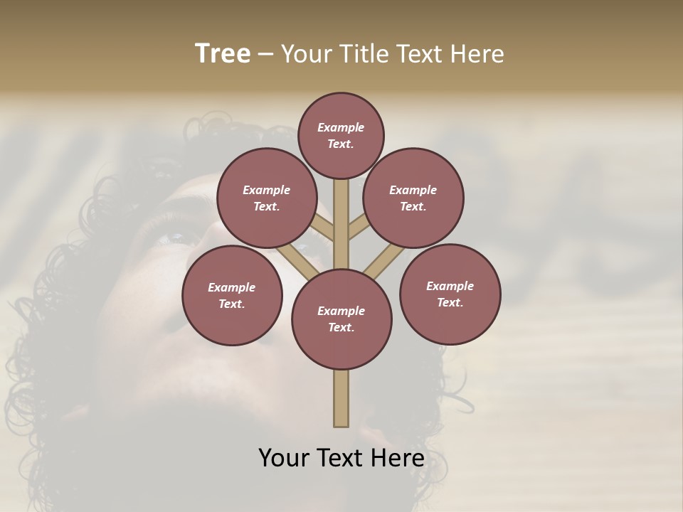 Person Serious Facial PowerPoint Template