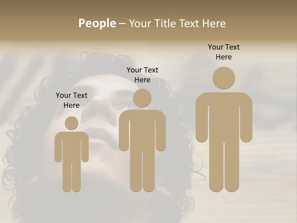 Person Serious Facial PowerPoint Template