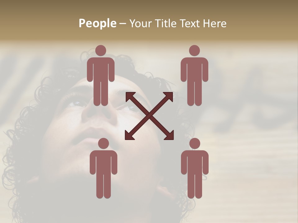 Person Serious Facial PowerPoint Template