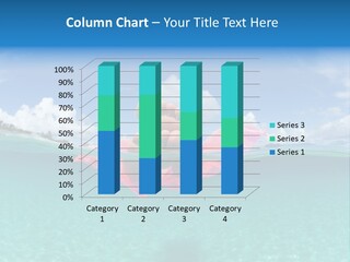 Tropical Outside Swimming PowerPoint Template