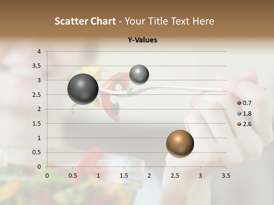 Fork Green Descent PowerPoint Template
