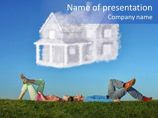 Nature Girl People PowerPoint Template