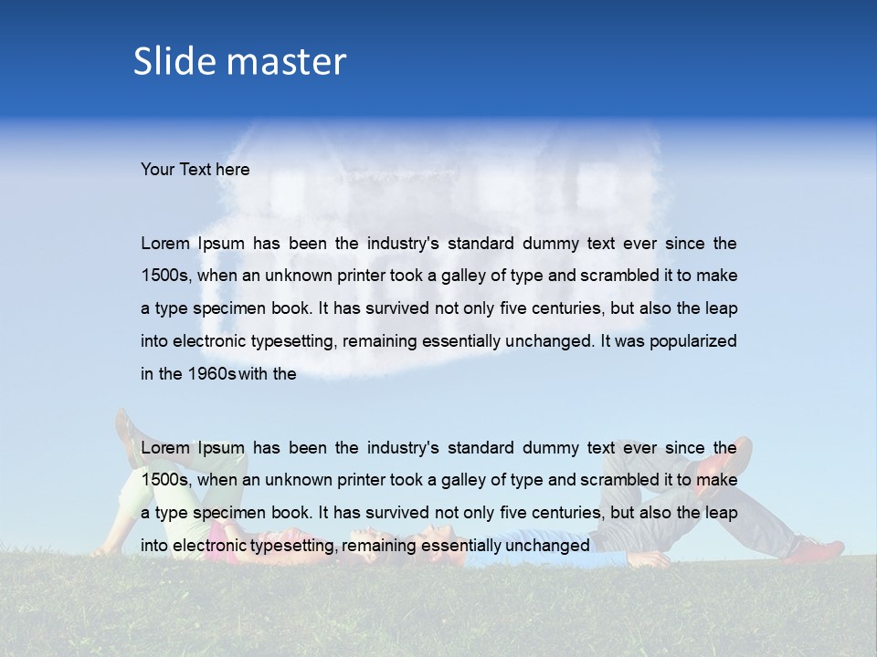 Nature Girl People PowerPoint Template