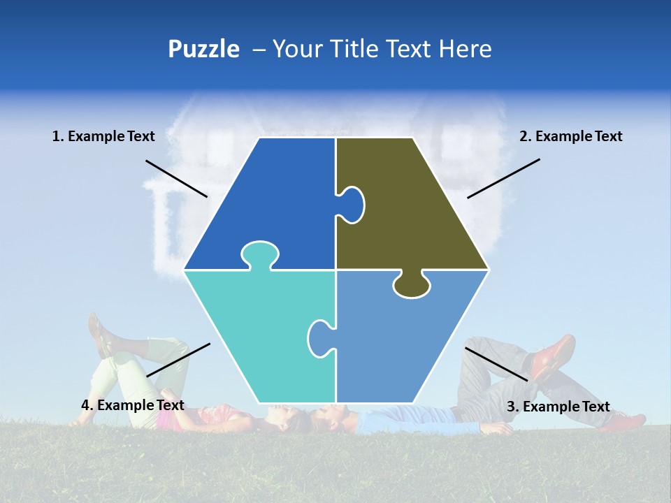 Nature Girl People PowerPoint Template