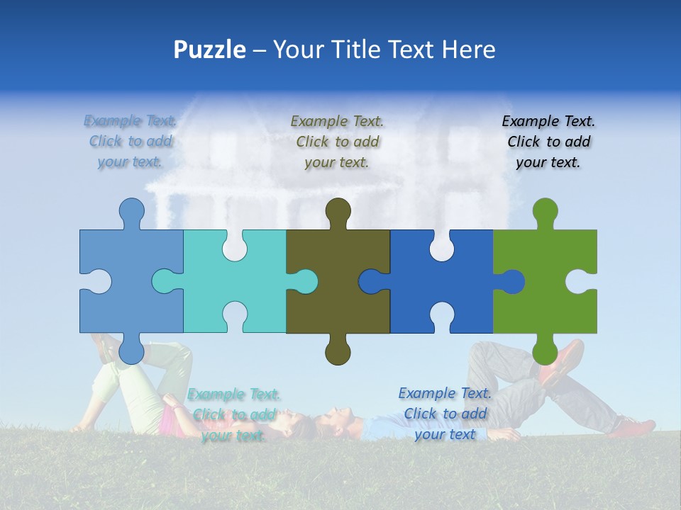 Nature Girl People PowerPoint Template