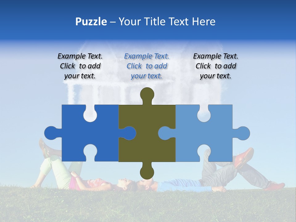 Nature Girl People PowerPoint Template