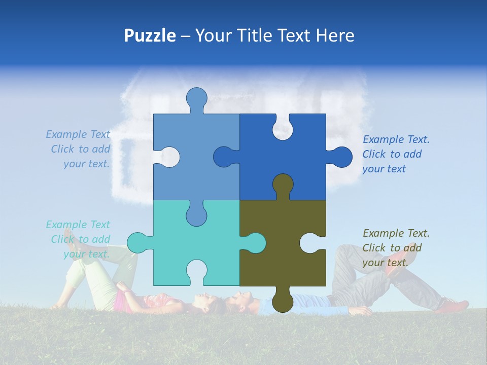 Nature Girl People PowerPoint Template