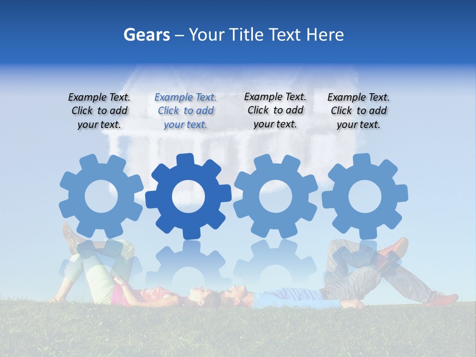 Nature Girl People PowerPoint Template