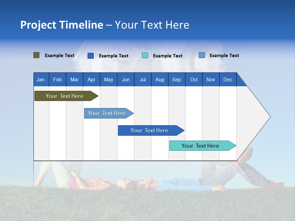 Nature Girl People PowerPoint Template