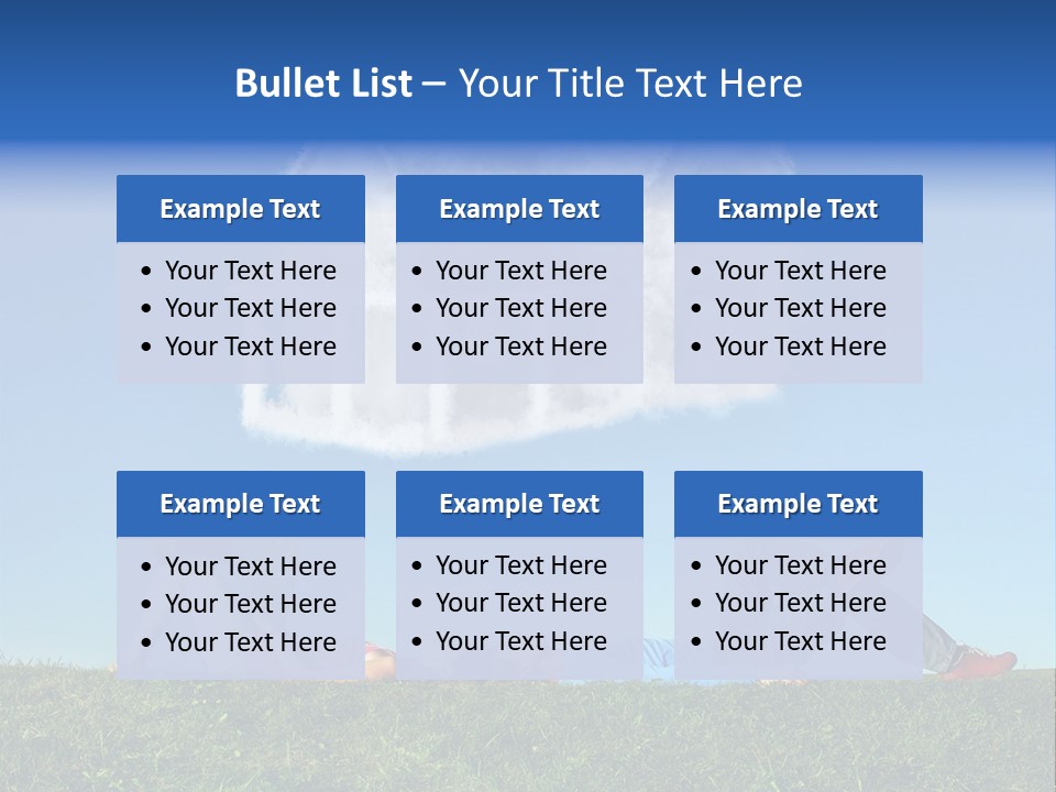 Nature Girl People PowerPoint Template