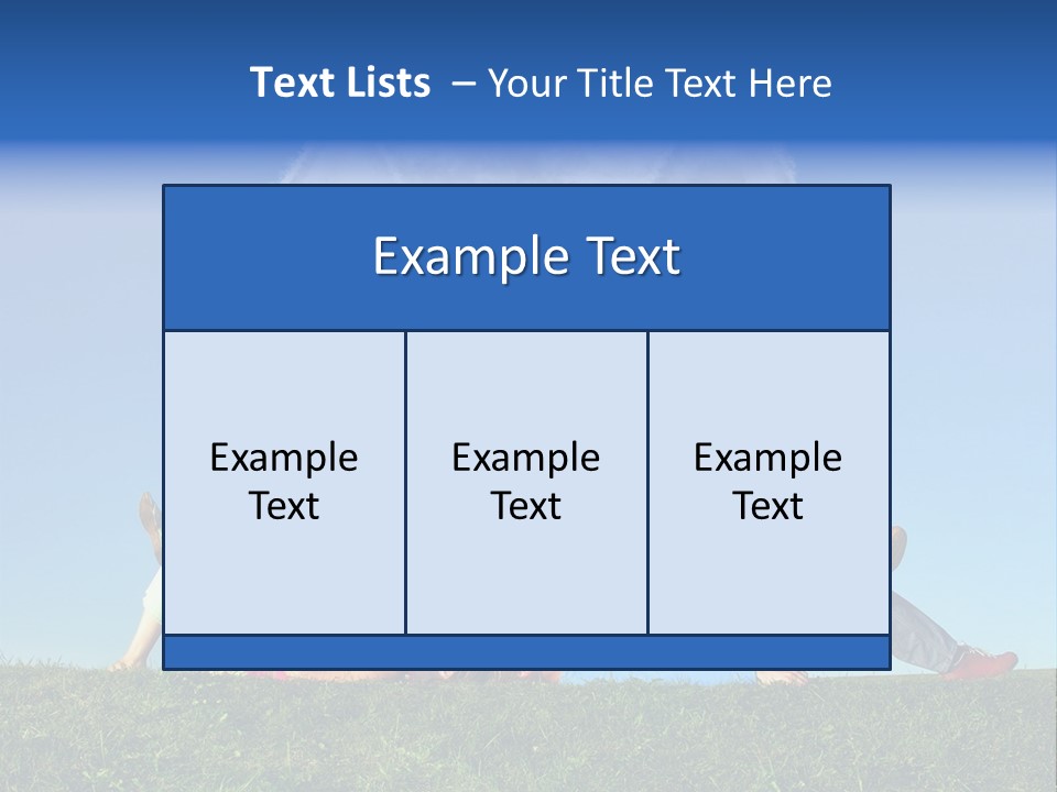 Nature Girl People PowerPoint Template