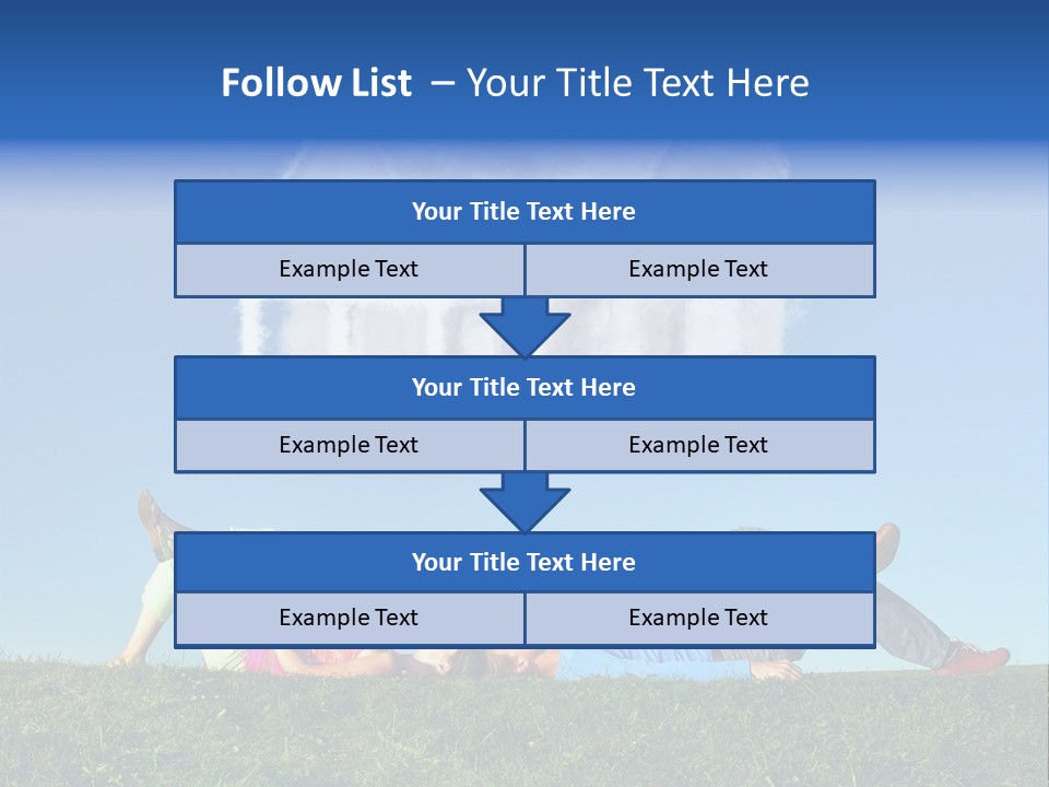 Nature Girl People PowerPoint Template