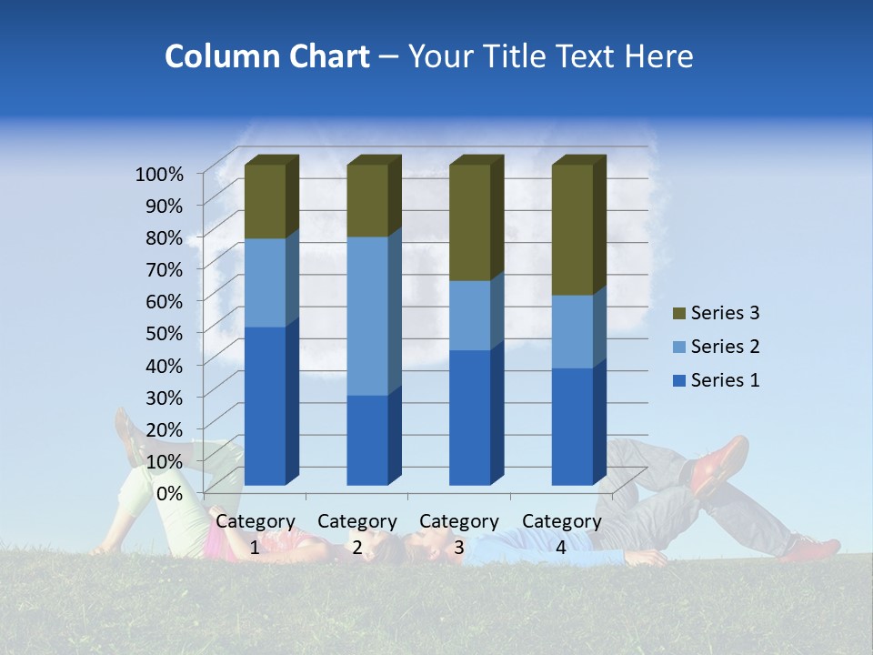 Nature Girl People PowerPoint Template