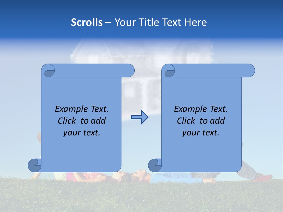 Nature Girl People PowerPoint Template
