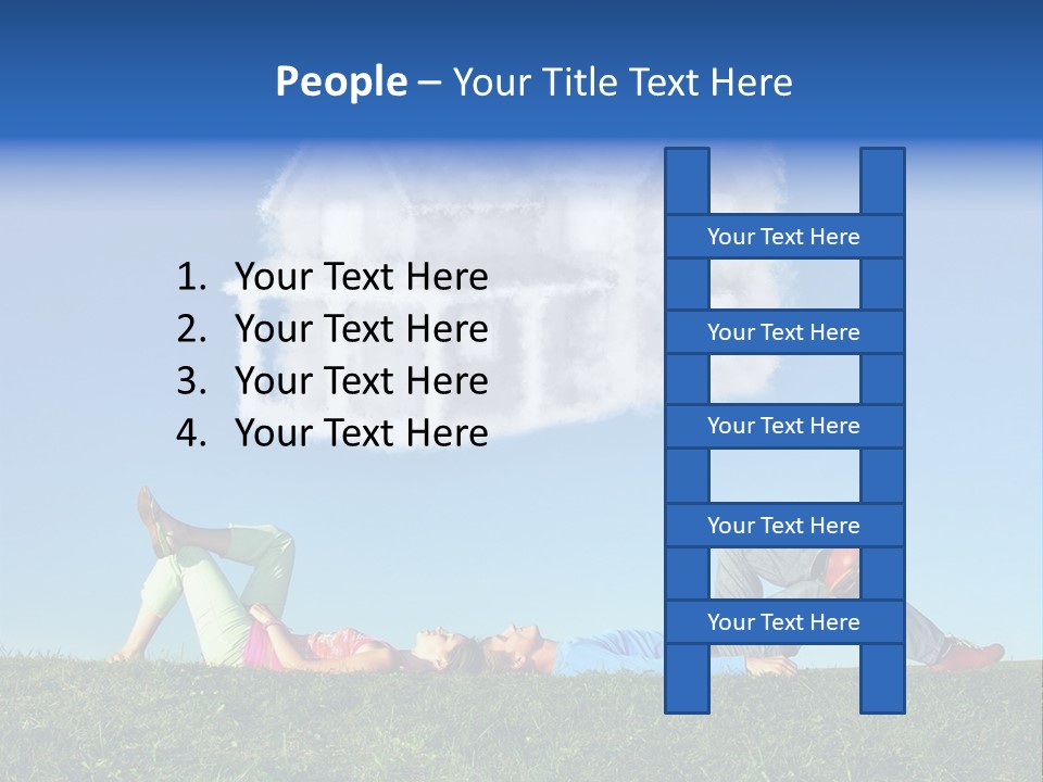 Nature Girl People PowerPoint Template