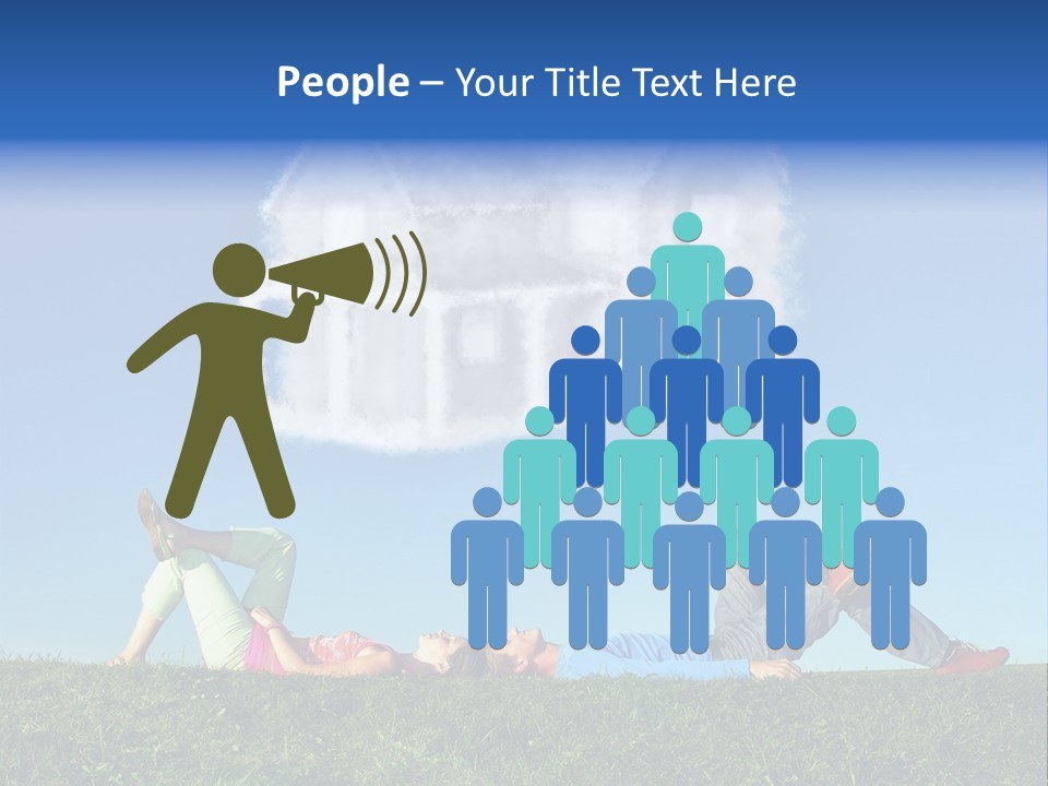 Nature Girl People PowerPoint Template