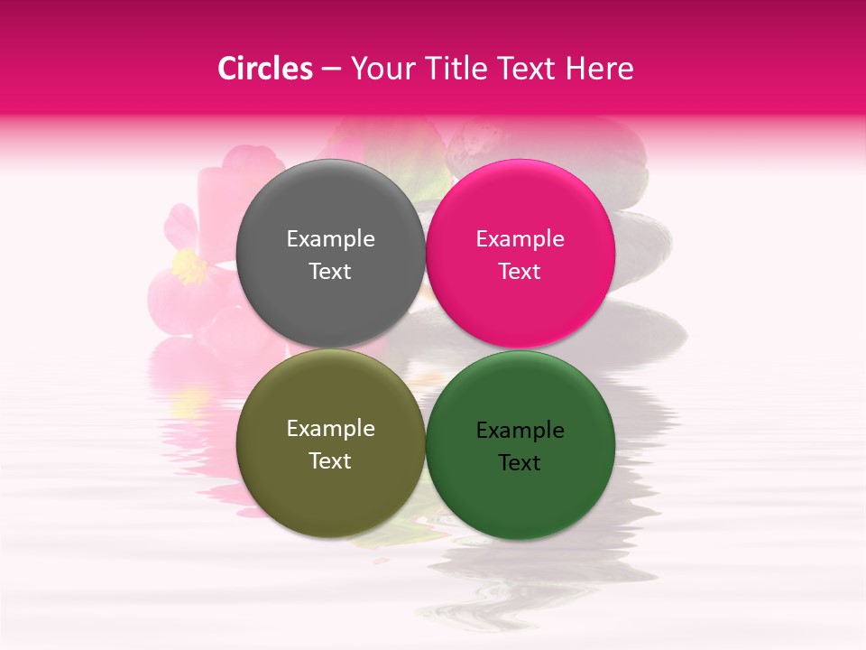 Blooming Closeup Medicine PowerPoint Template