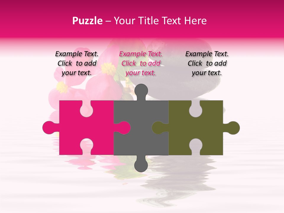 Blooming Closeup Medicine PowerPoint Template