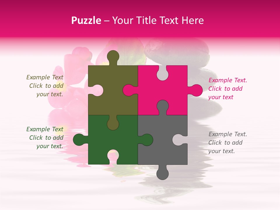 Blooming Closeup Medicine PowerPoint Template