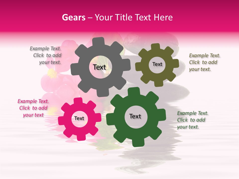 Blooming Closeup Medicine PowerPoint Template