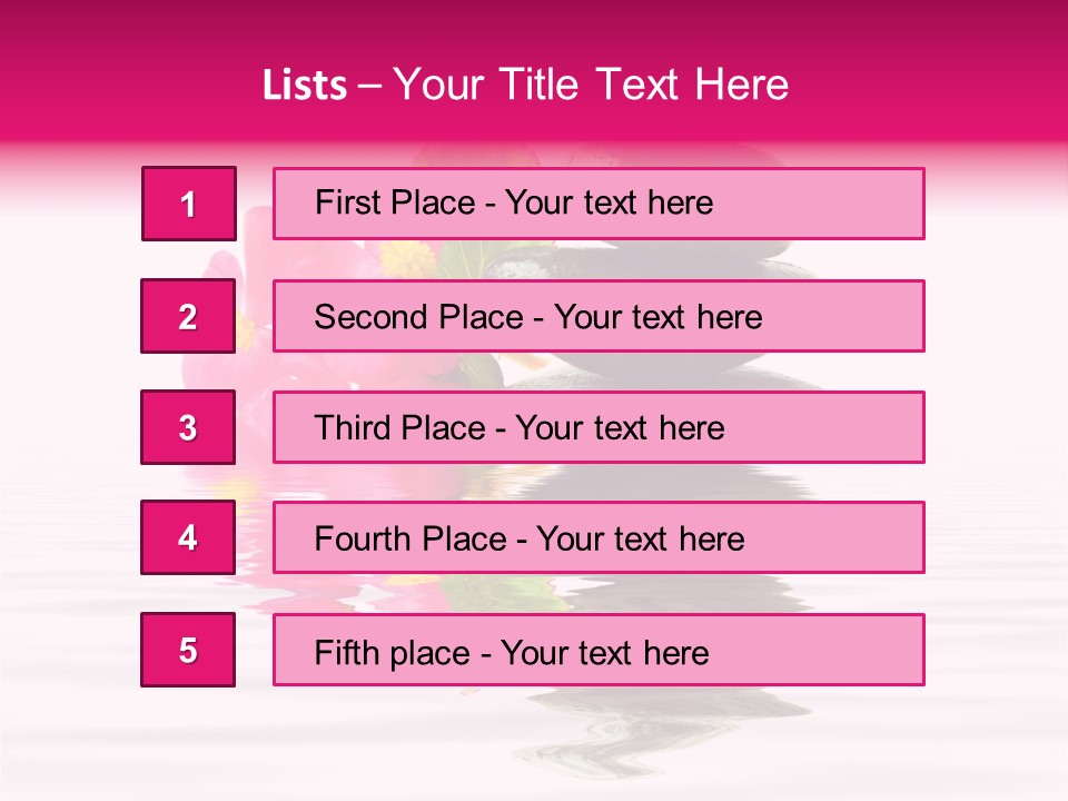 Blooming Closeup Medicine PowerPoint Template