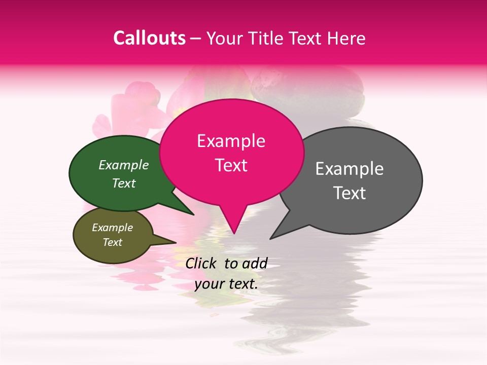 Blooming Closeup Medicine PowerPoint Template