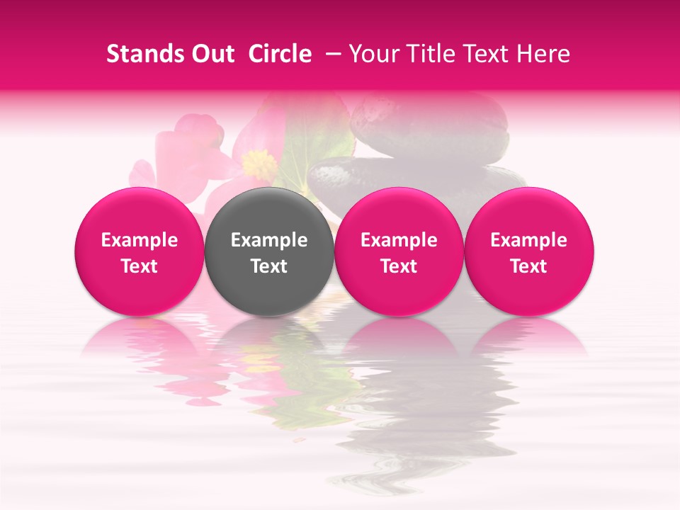 Blooming Closeup Medicine PowerPoint Template