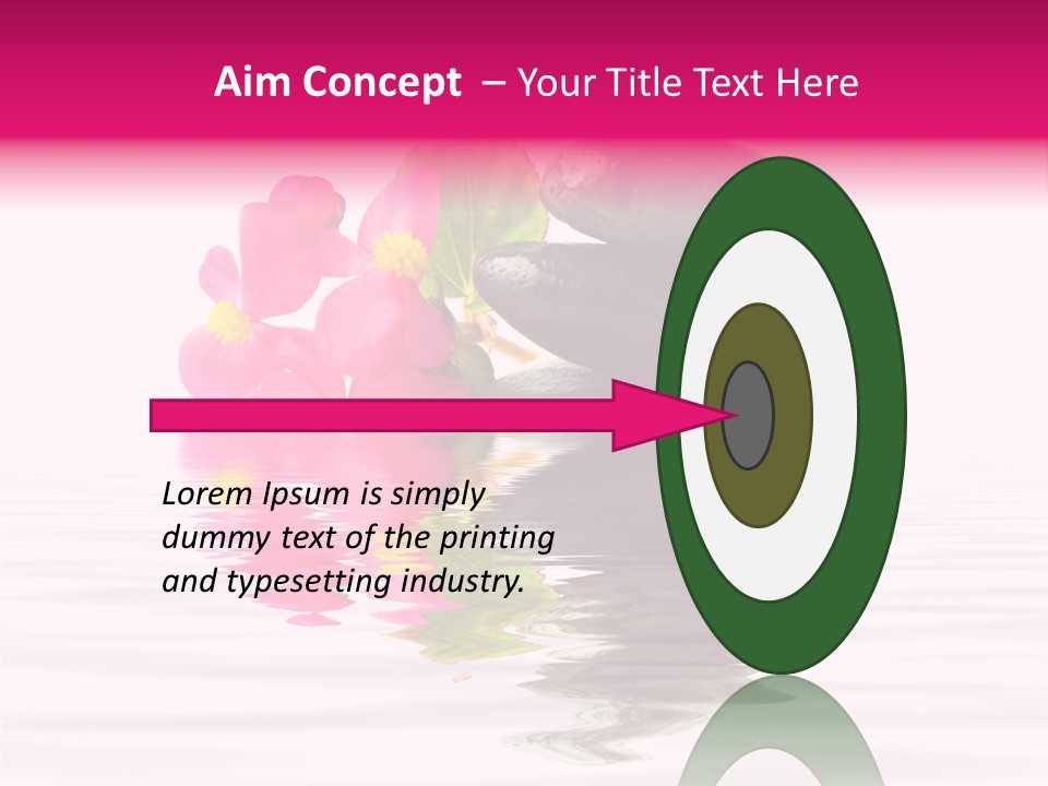 Blooming Closeup Medicine PowerPoint Template