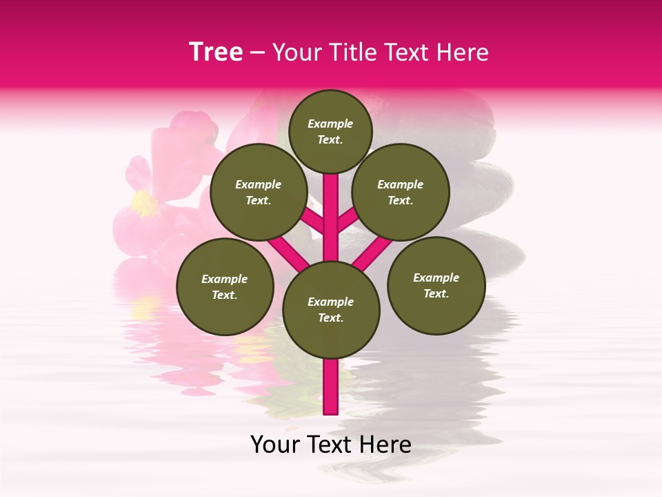 Blooming Closeup Medicine PowerPoint Template