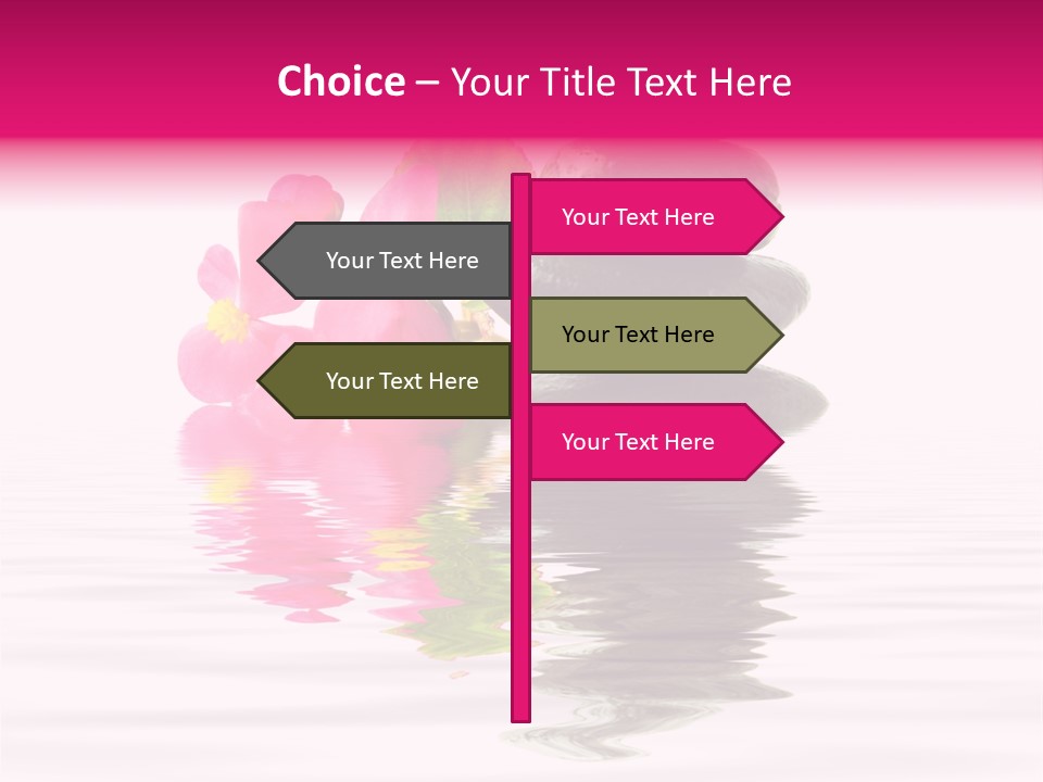 Blooming Closeup Medicine PowerPoint Template