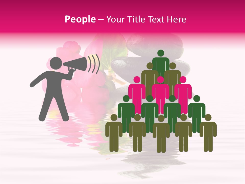 Blooming Closeup Medicine PowerPoint Template