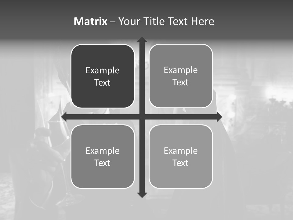 Boy Champagne Girl PowerPoint Template