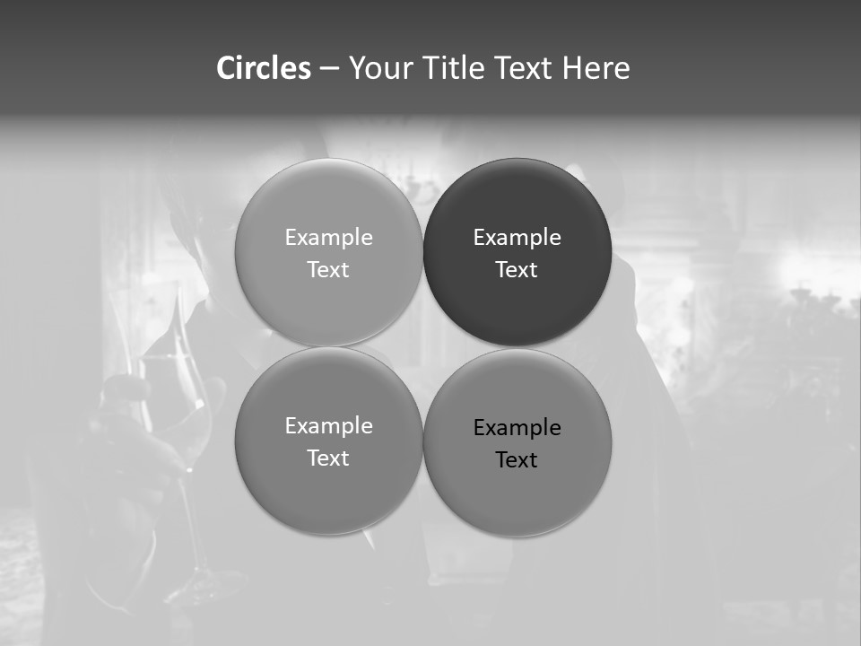 Boy Champagne Girl PowerPoint Template