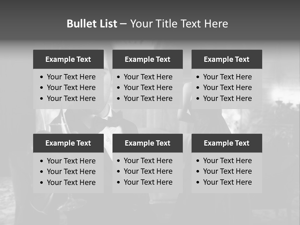 Boy Champagne Girl PowerPoint Template