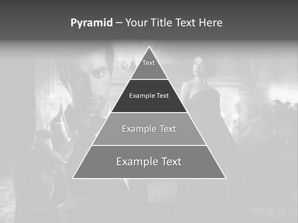 Boy Champagne Girl PowerPoint Template