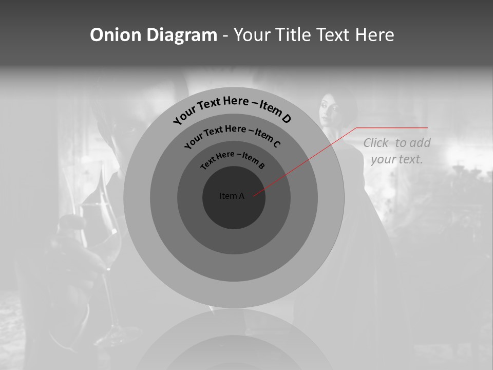 Boy Champagne Girl PowerPoint Template