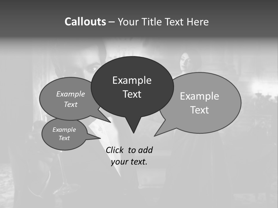 Boy Champagne Girl PowerPoint Template