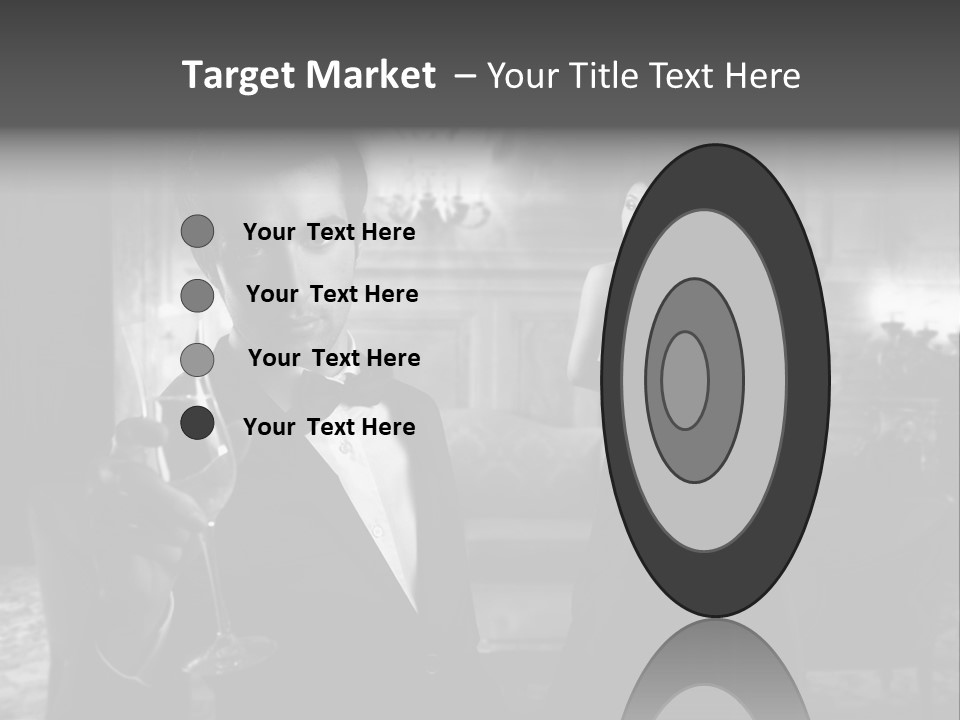 Boy Champagne Girl PowerPoint Template