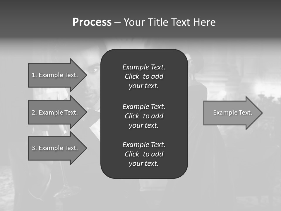 Boy Champagne Girl PowerPoint Template