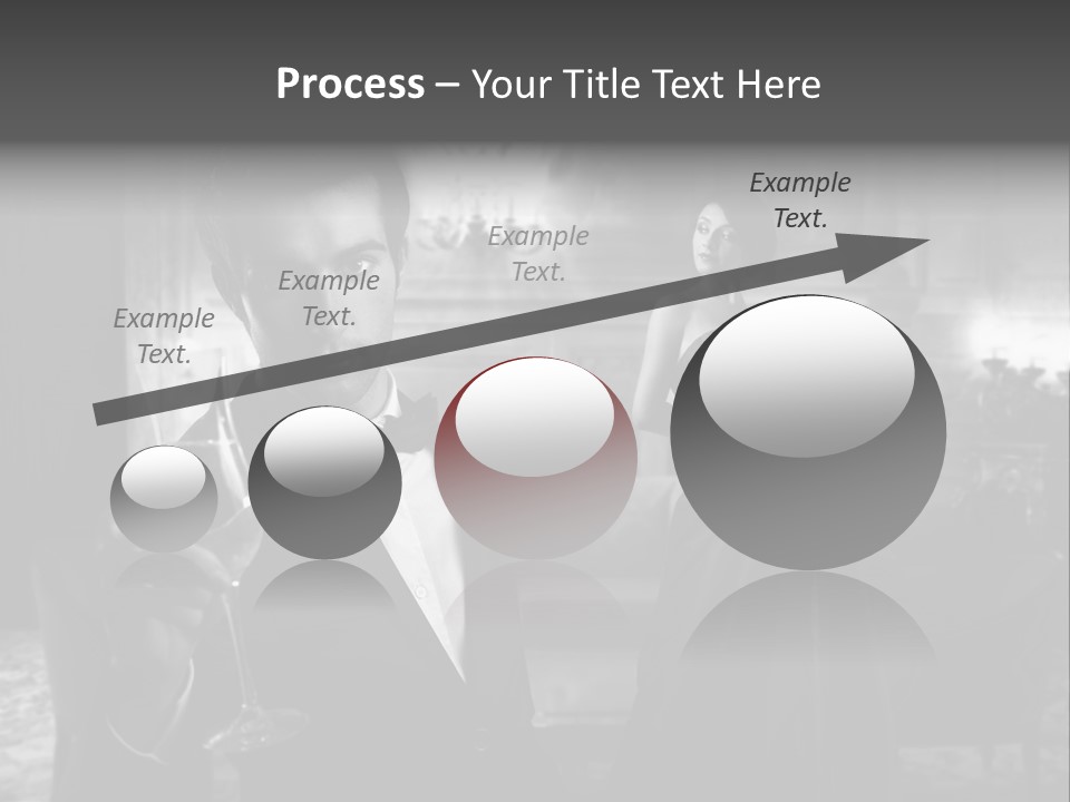 Boy Champagne Girl PowerPoint Template