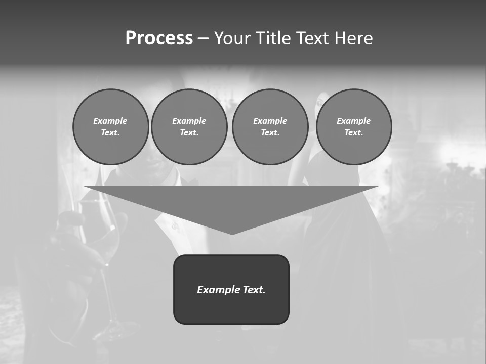 Boy Champagne Girl PowerPoint Template