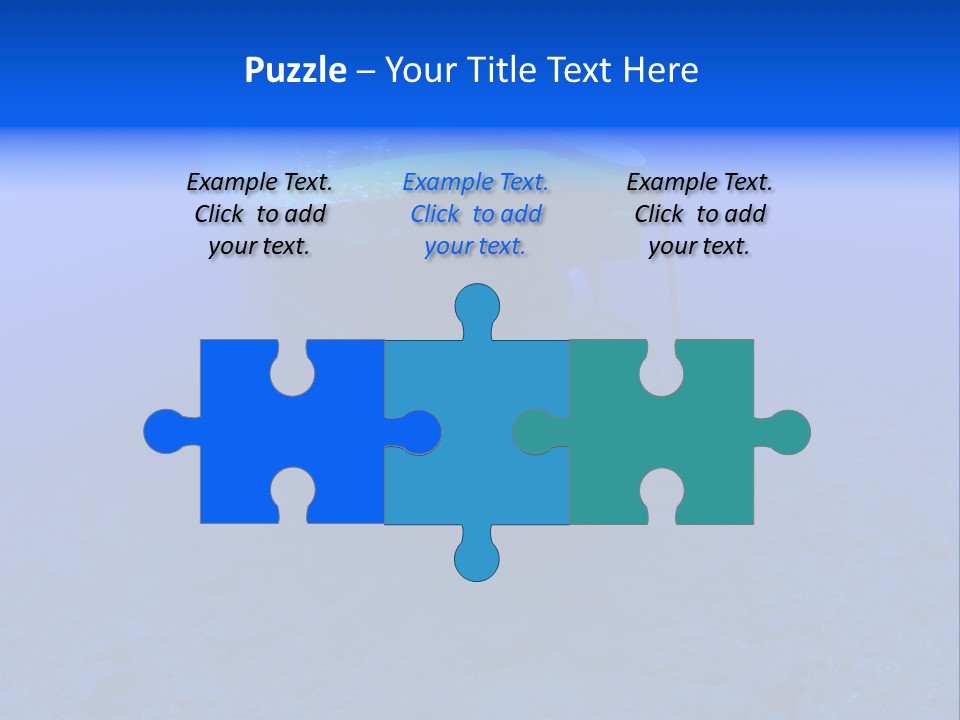 Holiday Diving Ocean PowerPoint Template