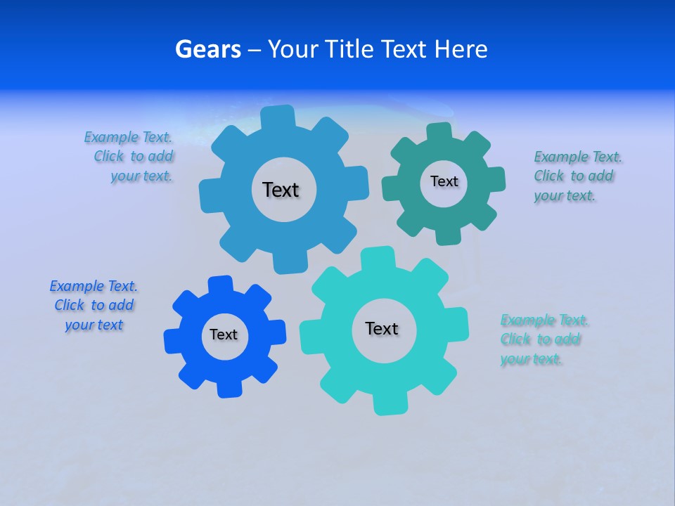 Holiday Diving Ocean PowerPoint Template