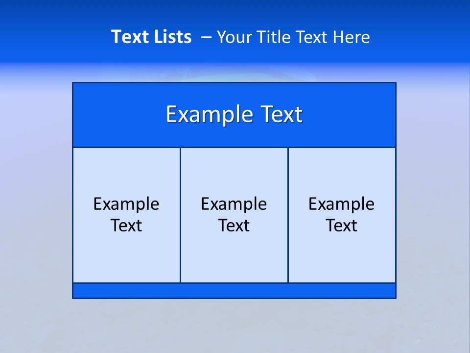 Holiday Diving Ocean PowerPoint Template