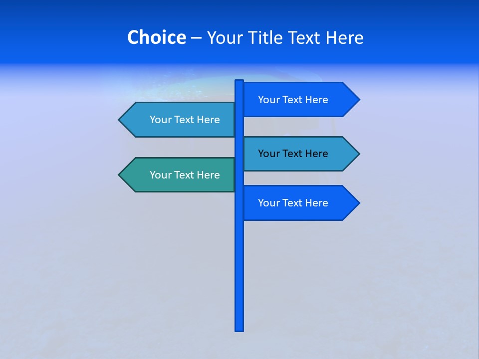Holiday Diving Ocean PowerPoint Template