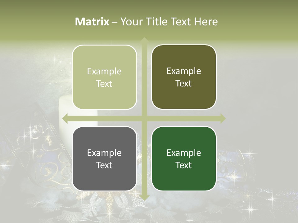 Shiny Life Christmas PowerPoint Template