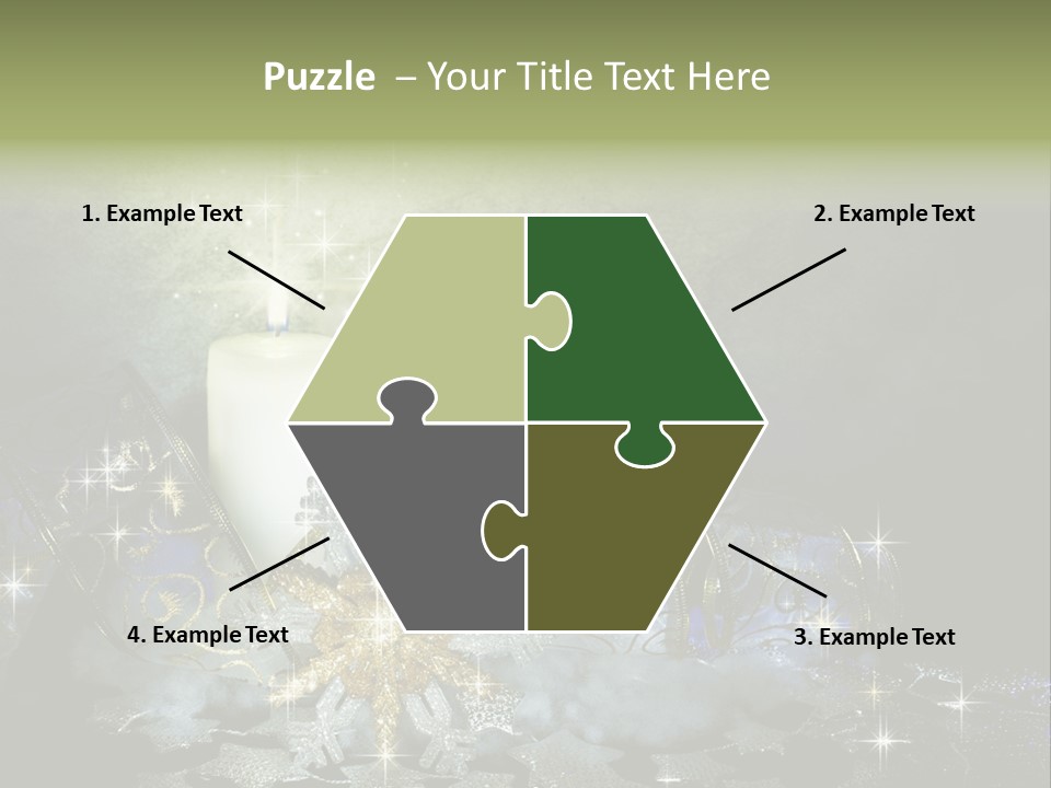 Shiny Life Christmas PowerPoint Template